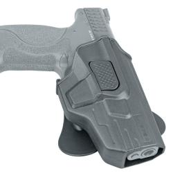 Holster Paddle avec R&eacute;tention par Bouton pour Umarex S&W M&P9