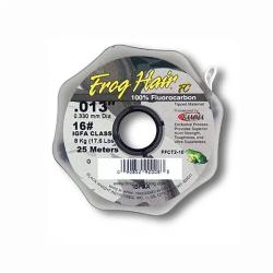 Fil fluorocarbone FROG HAIR 25m 2.5lb