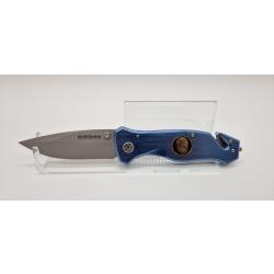 B&ouml;ker Magnum Law Enforcement Police - Couteau pliant bleu 01MB365