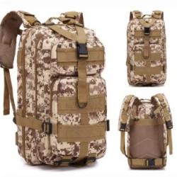 Sac &agrave; dos tactique 20-25L Desert - Nylon 1000D