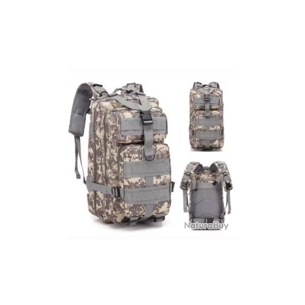 Sac � dos tactique 20-25L ACU - Nylon 1000D