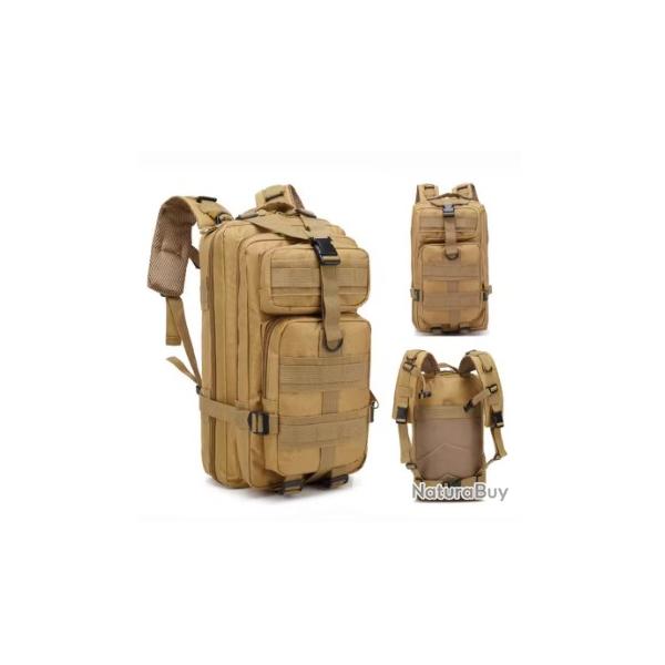 Sac � dos tactique 20-25L Tan - Nylon 1000D