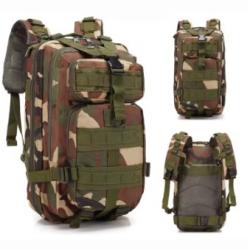 Sac &agrave; dos tactique 20-25L Jungle Camo - Nylon 1000D