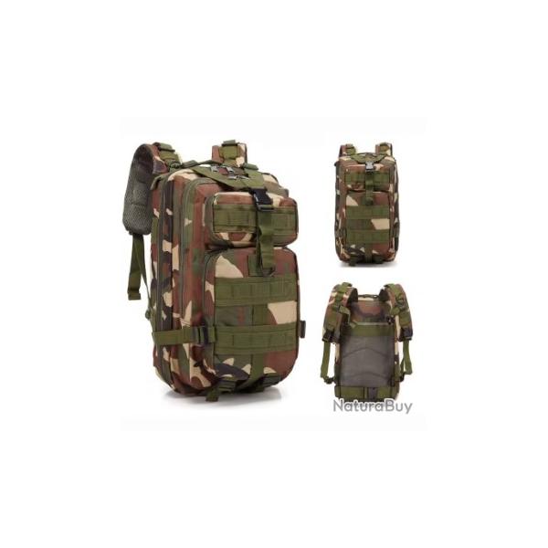 Sac � dos tactique 20-25L Jungle Camo - Nylon 1000D