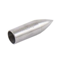 Pointes &agrave; coller pour fl&egrave;ches bois Buck Trail Bullet acier gain&eacute; 100gr x100