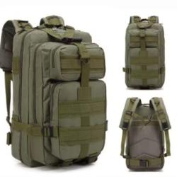 Sac &agrave; dos tactique 20-25L Green - Nylon 1000D