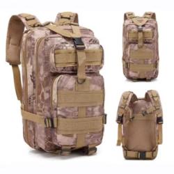 Sac &agrave; dos tactique 20-25L Tan Python - Nylon 1000D