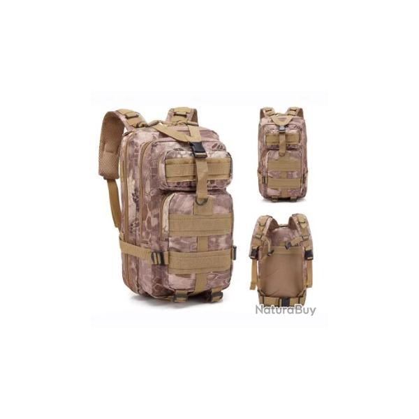 Sac � dos tactique 20-25L Tan Python - Nylon 1000D
