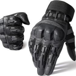 Gant Tactique, Gants de Moto, Gants &agrave; &Eacute;cran Tactile Plein Doigt pour la Course de VTT, Escalade