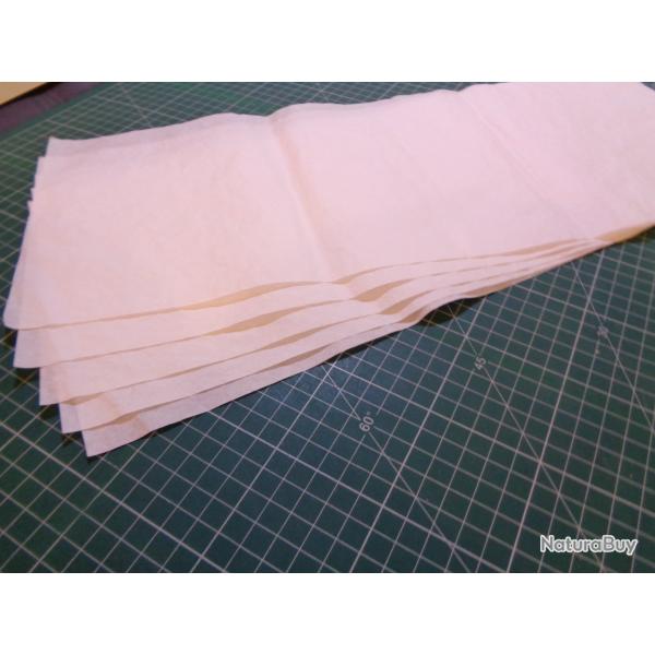 V�ritable papier flash nitr� 5 feuilles de 20 x 50 cm (45 grammes au m2)