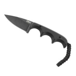 Couteau CRKT Minimalist drop point noir