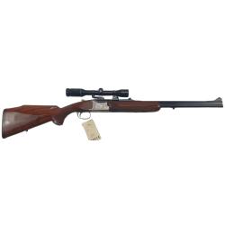 OP OCCASION - RARE ET BELLE EXPRESS WINCHESTER GRAND EUROPEAN CAL.7X57R + SWAROVSKI