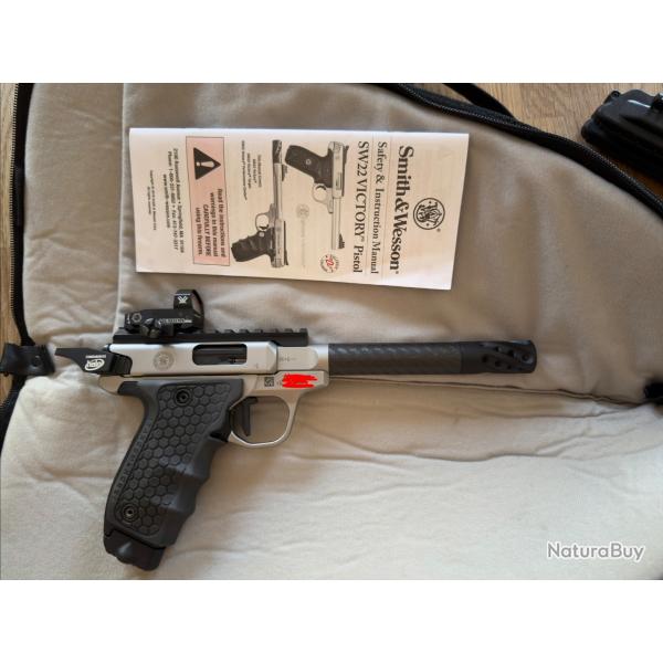 Smith & Wesson SW Victory Performance Center Target Carbone 22LR
