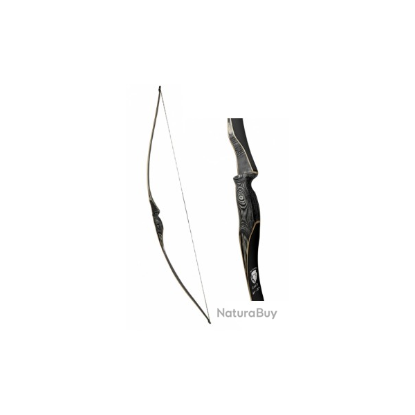 OLD TRADITION - LONGBOW ROBIN 60''  30 LBS Droitier + 10 FL�CHES SKYLON BENTWOOD
