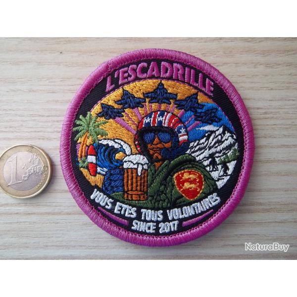 �cusson air escadrille insigne patch militaire