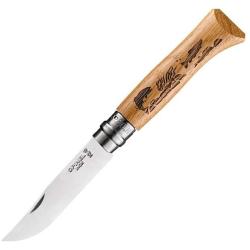 OPINEL COUTEAU N&deg;8 VRI ANIMALIA POISSON