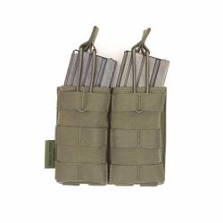 Porte-Chargeur Double Open M4 5.56 Molle Vert Olive