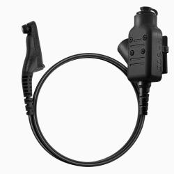 PTT Tactical V.2 N-Ear Choice(TM) Motorola Solutions - M12 Nexus 4 et 5 p&ocirc;les - (universel)