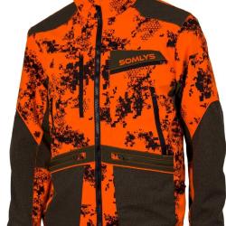 Veste SOMLYS camo ultra light orange