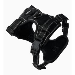 HARNAIS CONFORT POUR CHIEN NOIR - L - 