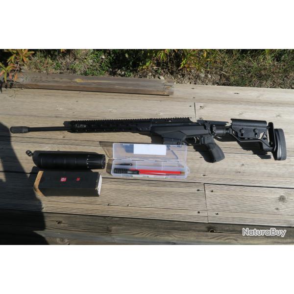 A VENDRE TIKKA T3X TAC A1 + MODERATEUR DE SON A-TEC MEGA H2