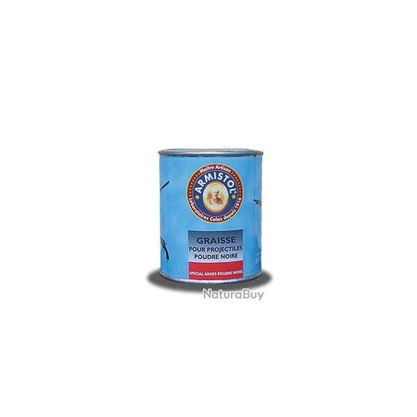 ARMISTOL - Graisse Projectiles Poudre Noire 250 ml - Lot de 10