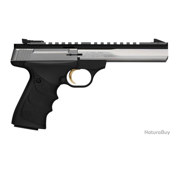 Pistolet BROWNING Buck Mark Contour Stainless URX Calibre .22 LR - 10 Coups