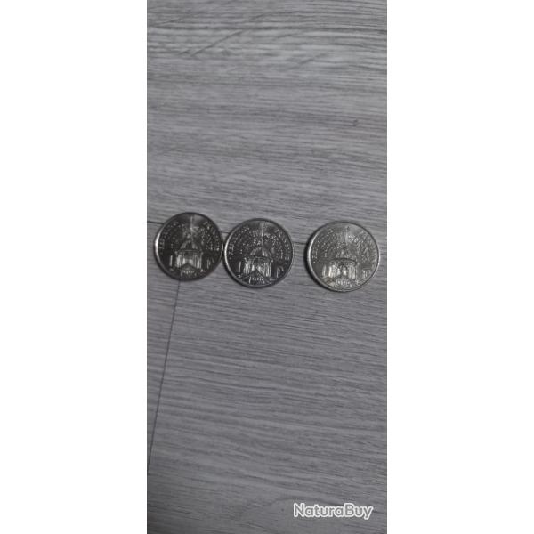 Vend piece 1 franc 1995/1795