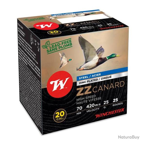ZZ canard cal 20 winchester zz canard cal20 25gr n�6 (25)