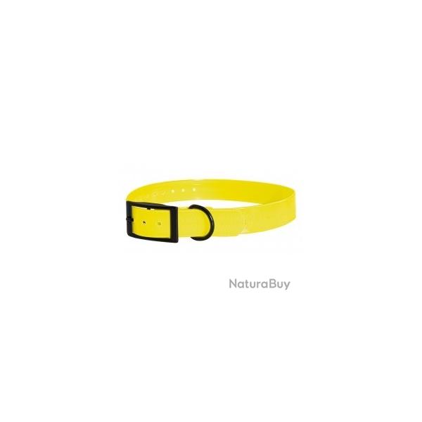 Collier PU jaune 65cm SOMLYS J