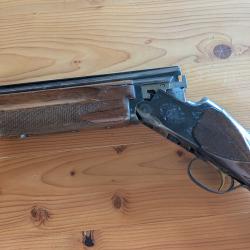 Fusil de chasse Miroku 12 superpos&eacute; 71 cm.