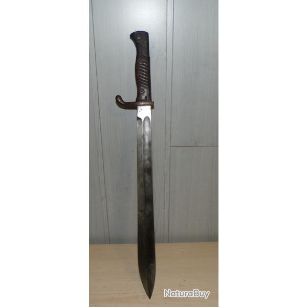 Ba�onnette allemande ww1 dat�e 16 sans fourreau