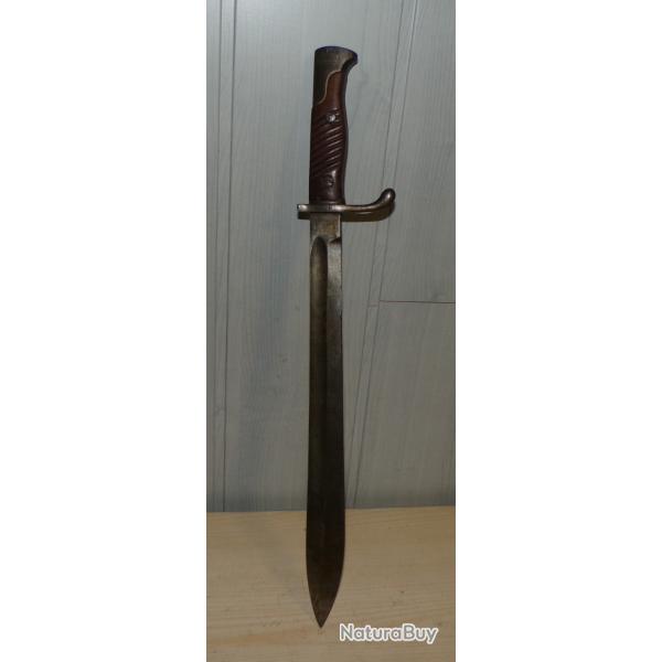 Ba�onnette allemande ww1 dat�e 15 sans fourreau