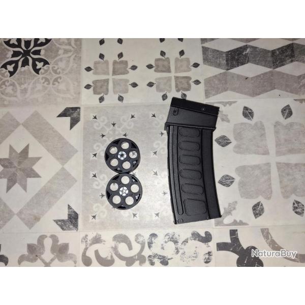 PORTE BARILLET DOUBLE TR68 HDR68 UMAREX 3d carbone
