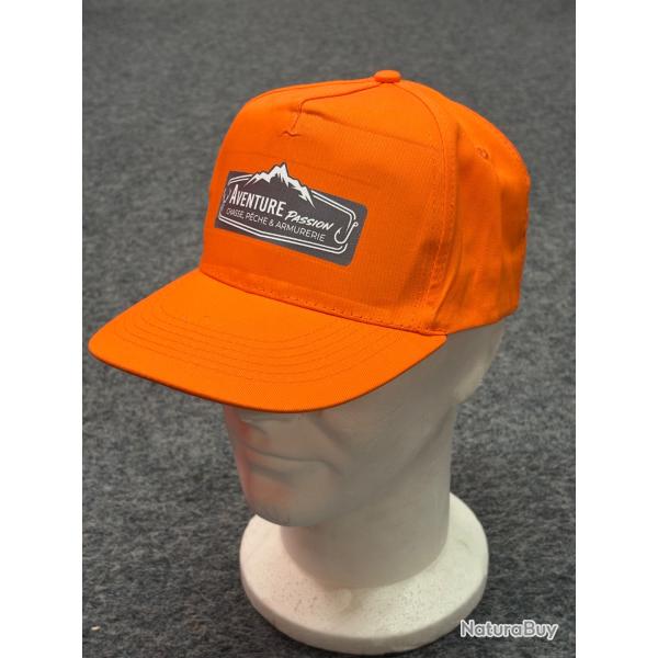 CASQUETTE ORANGE AVENTURE PASSION