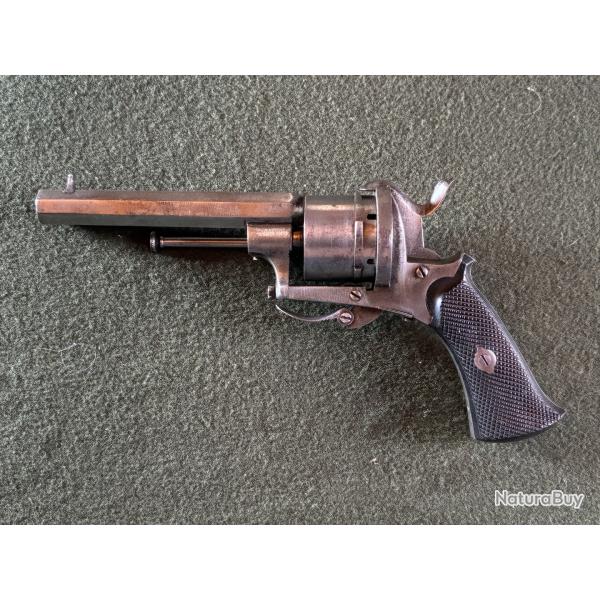 REVOLVER A BROCHE LEFAUCHEUX 37 rue Vivienne cal. 9mm