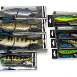 Leurres de p&ecirc;che Shimano lot de 8