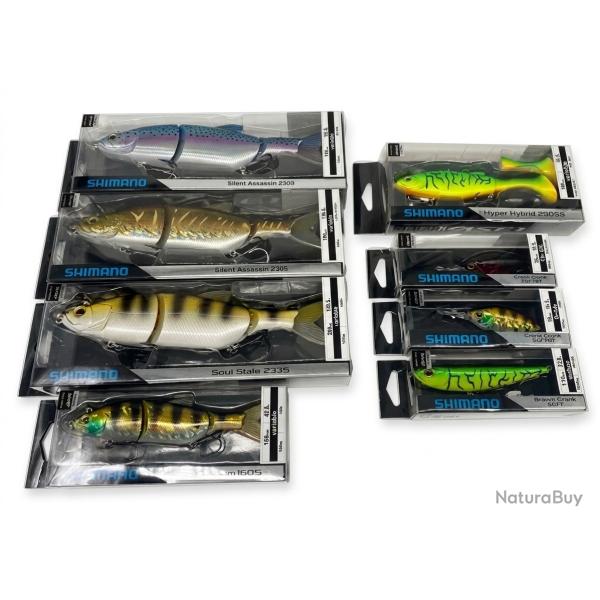 Leurres de p�che Shimano lot de 8