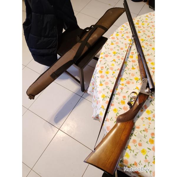 Fusil juxtapos� St Etienne calibre 12 N�A486
