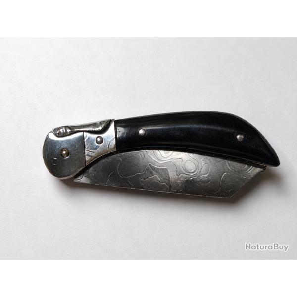 couteau artisanal a palanquille unilaterale