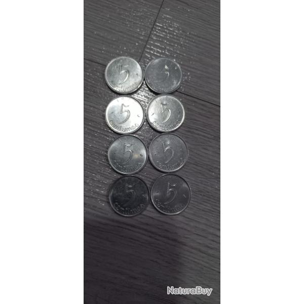 Vend piece 5 centime
