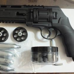Pack Revolver Umarex&reg; T4E HDR50 co2 11 joules   &agrave; billes caoutchouc