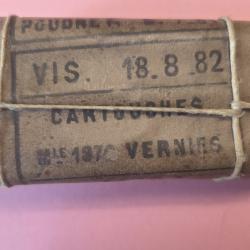 Un tr&egrave;s beau paquet de 11 mm  Gras Mod 1879 VIS :/ 1882 .Franco de port