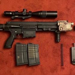 H&K HK417D V2 AEG VFC Umarex- Full upgrade - Excellent &eacute;tat
