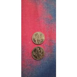 Vend 2 piece 1 franc 1996