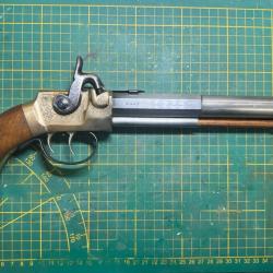 Rare pistolet &agrave; percussion GEORGES PRATT FOSTER cal. 45