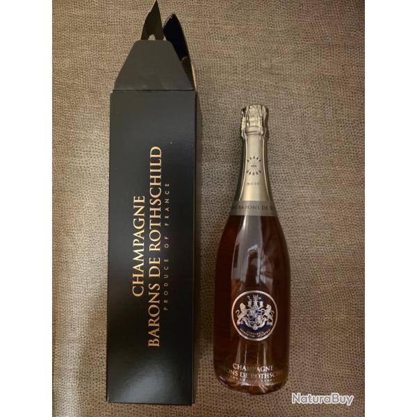 Champagne Barons de Rothschild Ros� - 75 cl avec �tui d'origine