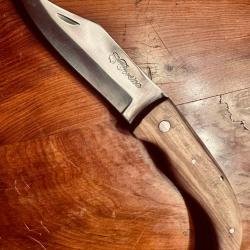Couteau Berger Corse  - Teck - Ench&egrave;re 1.00 �
