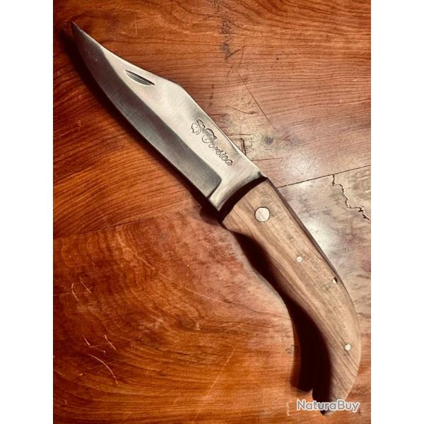 Couteau Berger Corse  - Teck - Ench�re 1.00 �