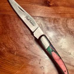 Couteau pliant Pradel Tradition  - Bois color&eacute; - Ench&egrave;re 1.00 �